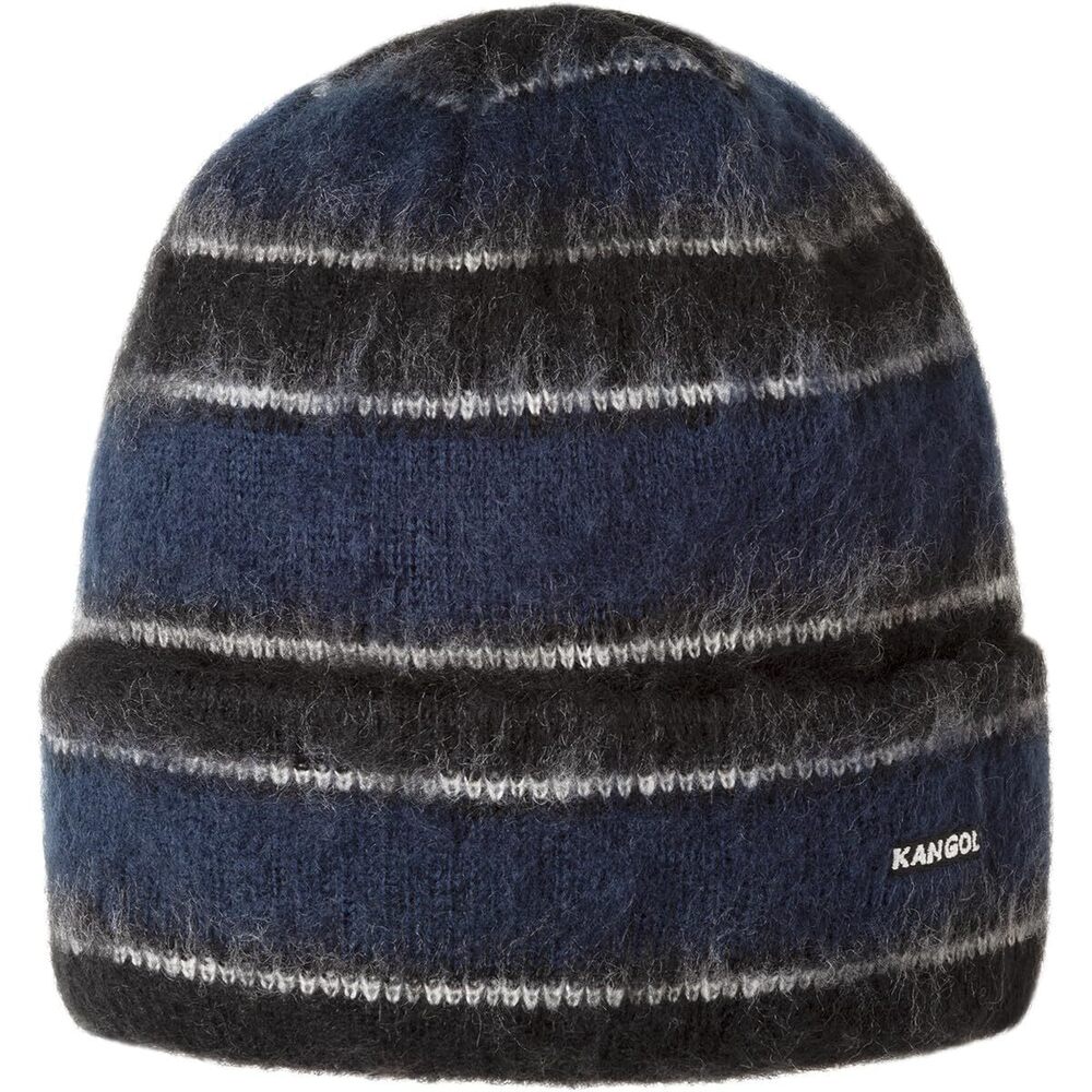 6100 Fuzzy Stripe Beanie - Black / 1SFM Pull-Ons & Beanies